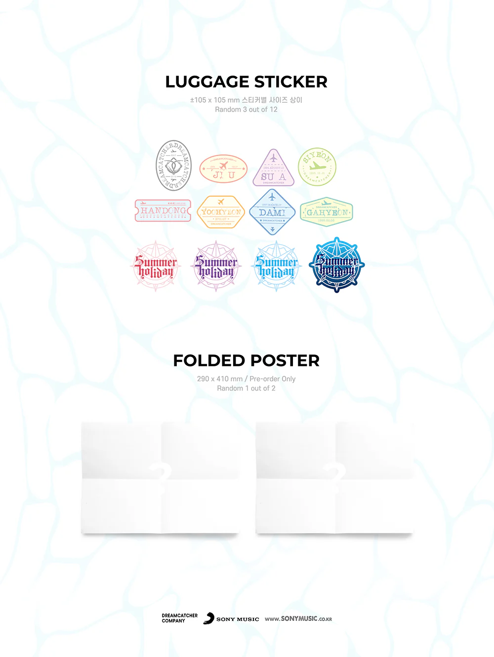 DREAMCATCHER - Summer Holiday [Normal ver.] Album+Extra Photocards Set - Image 5