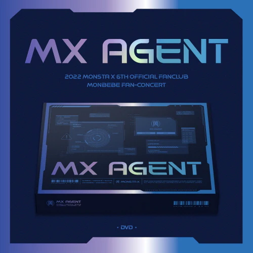 2022 MONSTA X 6TH OFFICIAL FANCLUB MONBEBE FAN-CONCERT MX AGENT DVD