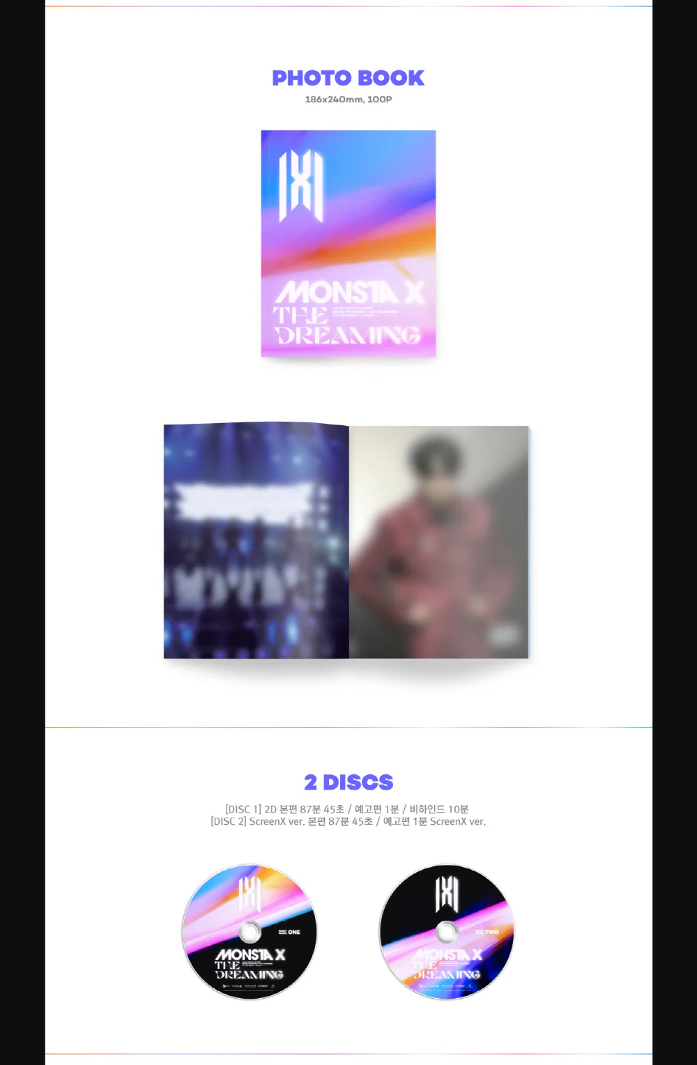 [DVD] MONSTA X - THE DREAMING DVD - Image 3