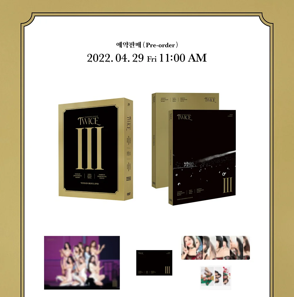 TWICE - 4TH WORLD TOUR III IN SEOUL DVD + Extra Photocards Set - Image 3