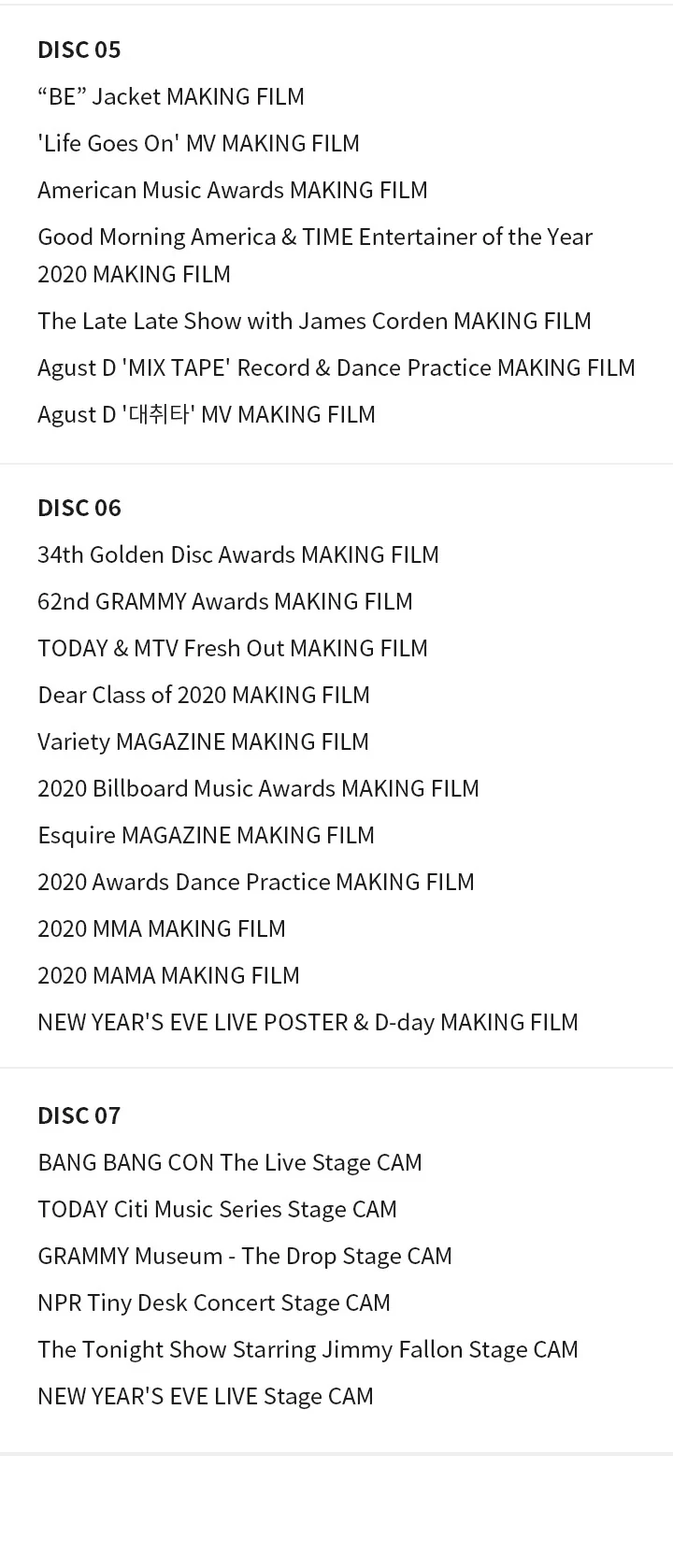 [REISSUE] BTS Memories of 2020 DVD+Extra Photocard Set - Image 10