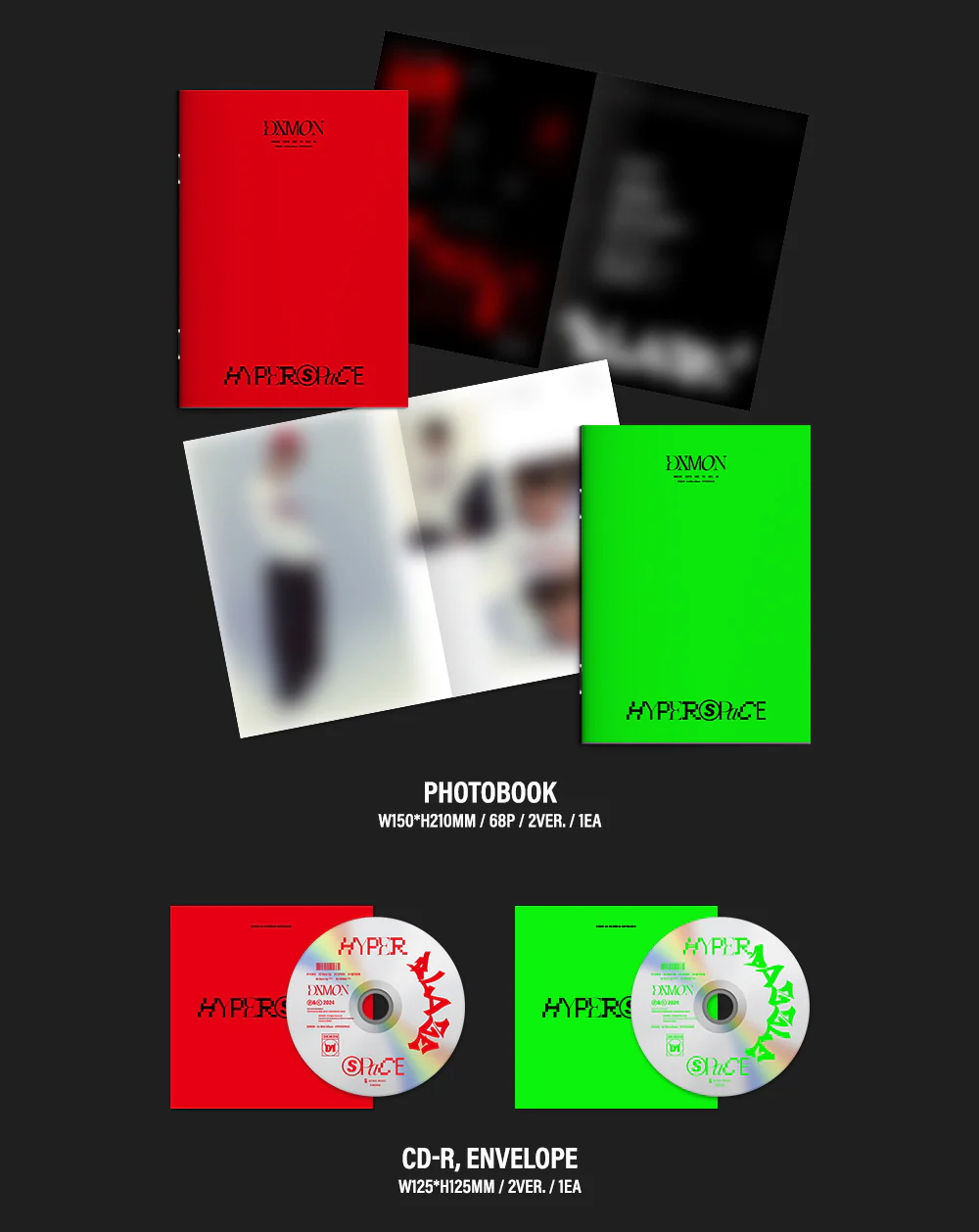 DXMON - 1st Mini Album HYPERSPACE - Image 3