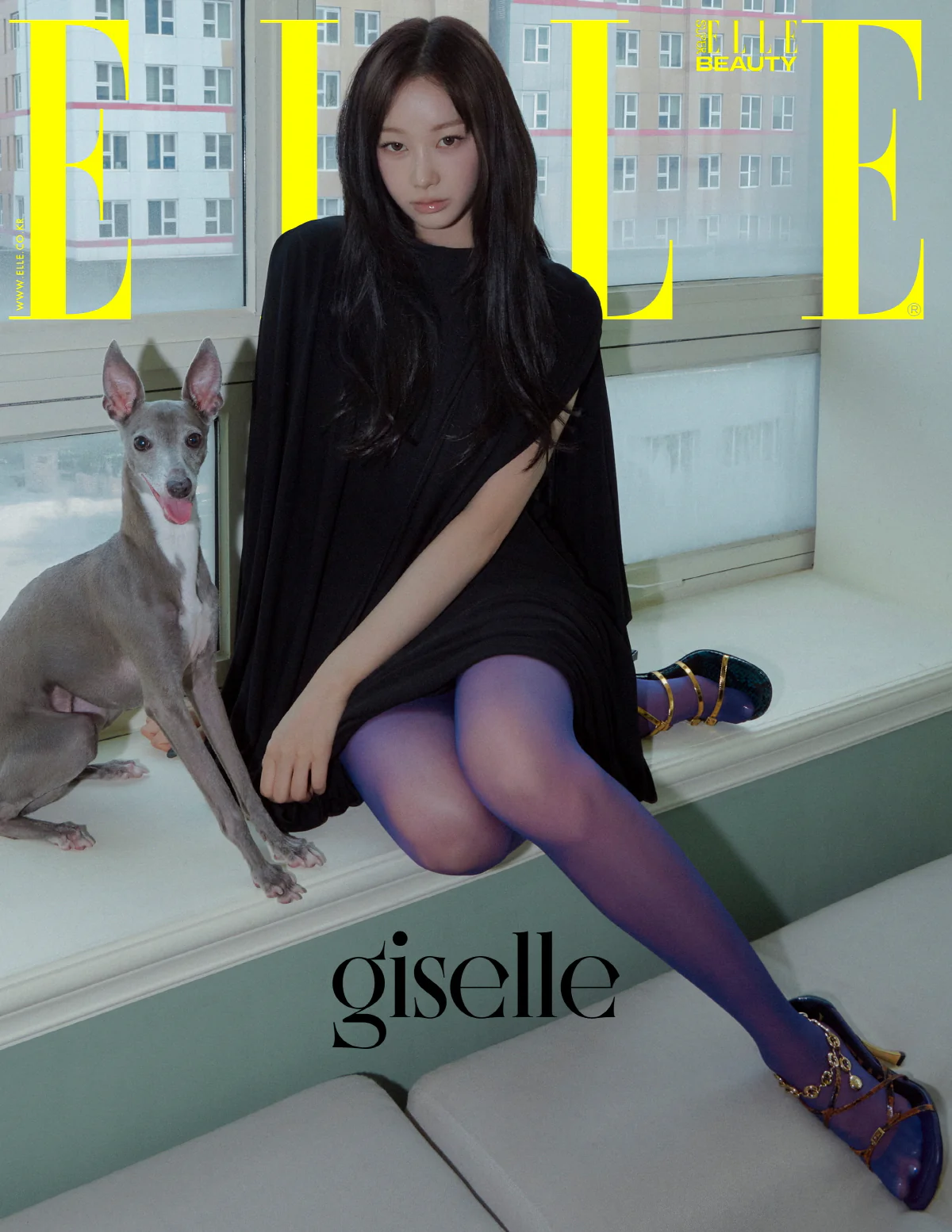 Elle Korea Magazine August 2025 Giselle Kim Seon Ho Kyoka (G/H/I Cover) - Image 2