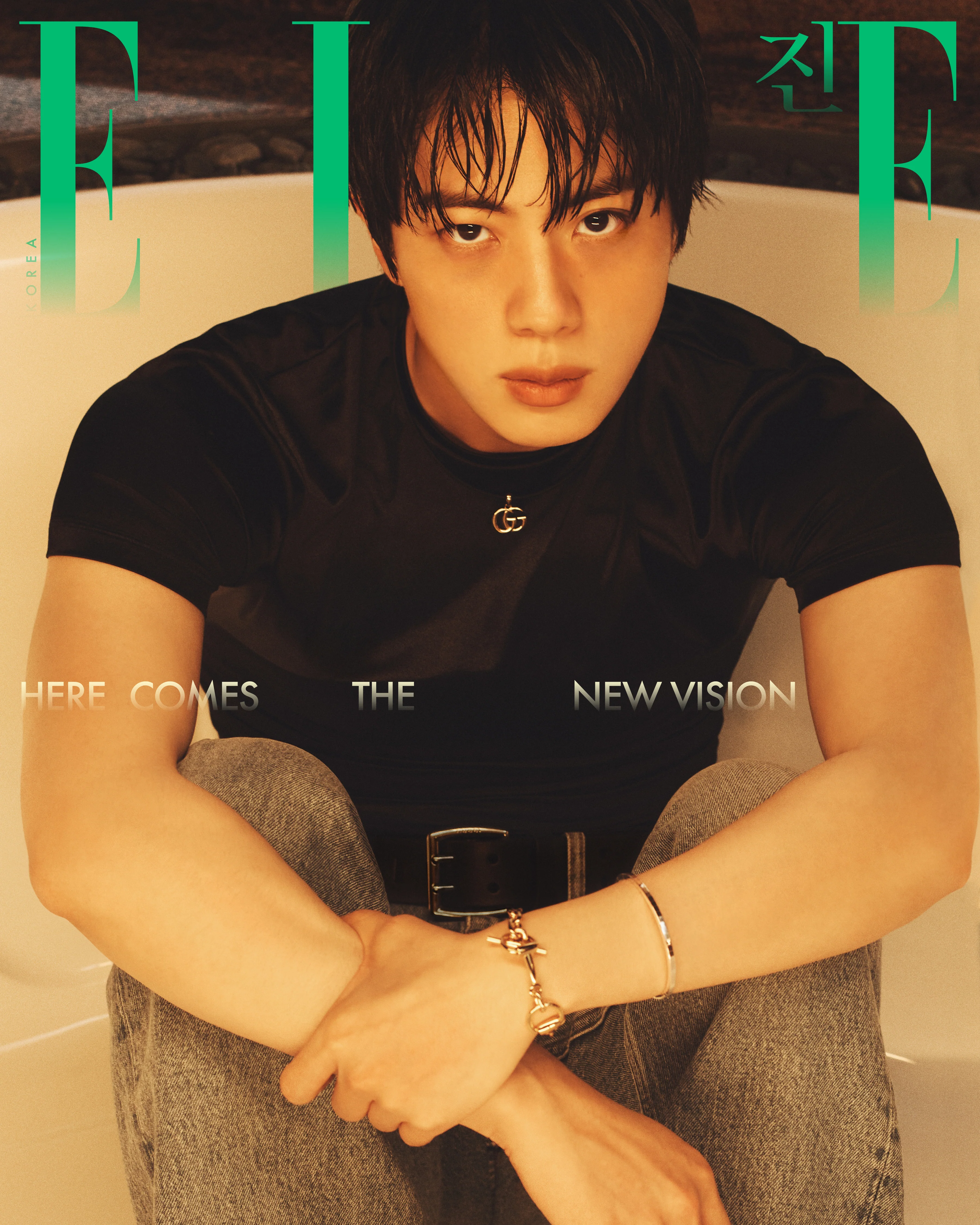 Elle Korea Magazine August 2026 Jin BTS - Image 5