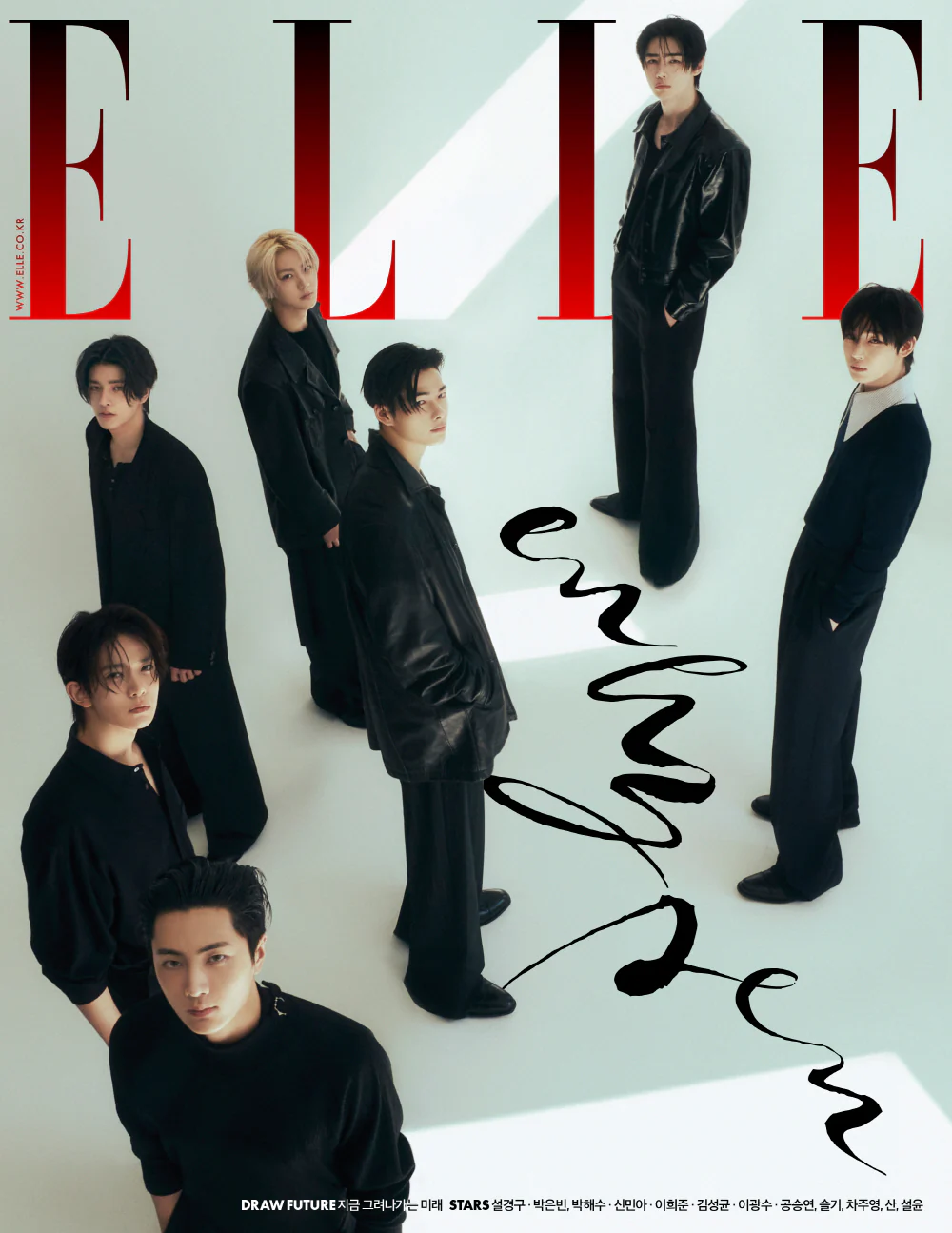 Elle Korea Magazine April 2025 Enhypen - Image 2