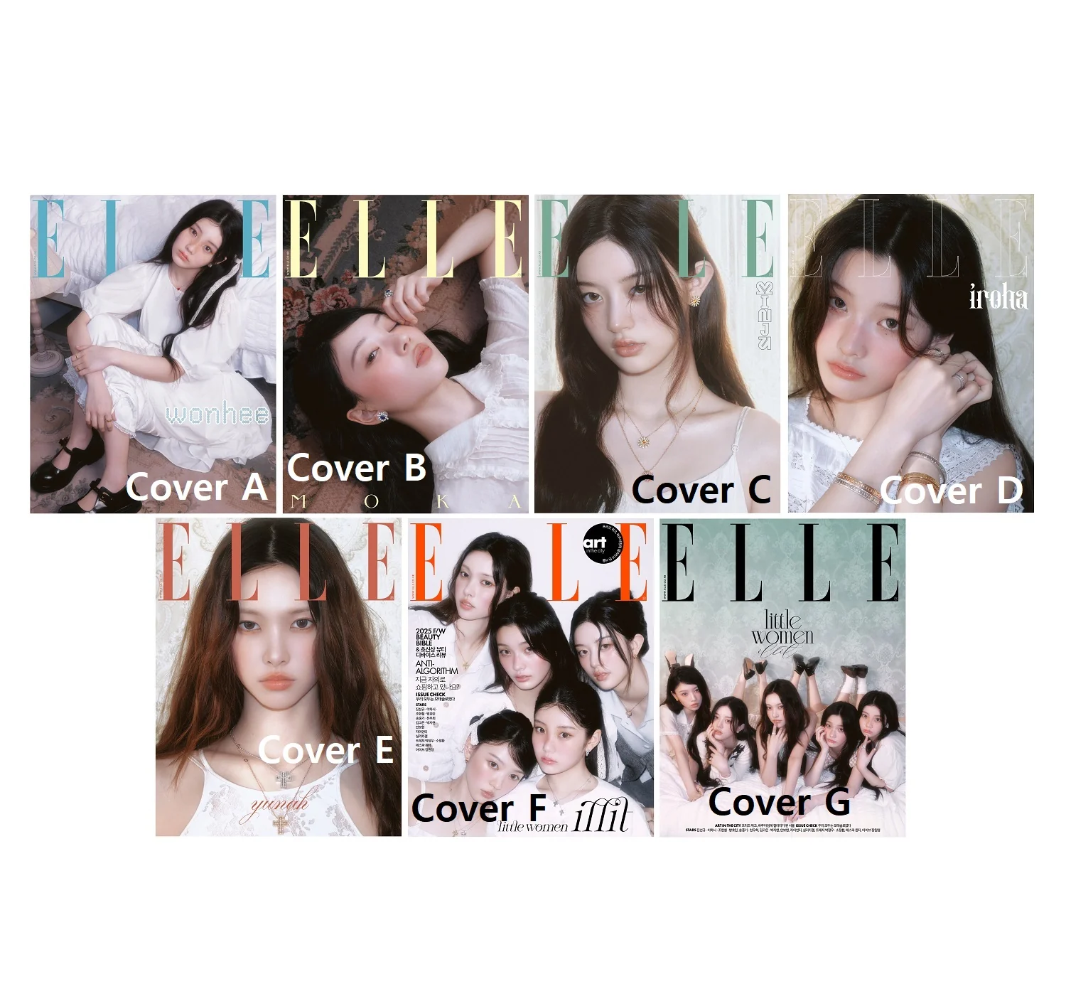 Elle Magazine Korea September 2025 ILLIT