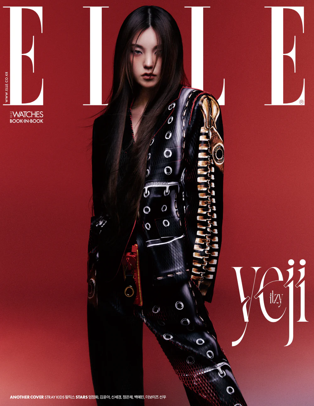 ELLE MAGAZINE MAY 2023 STRAY KIDS FELIX ITZY YEJI THE BOYZ SUNWOO - Image 7