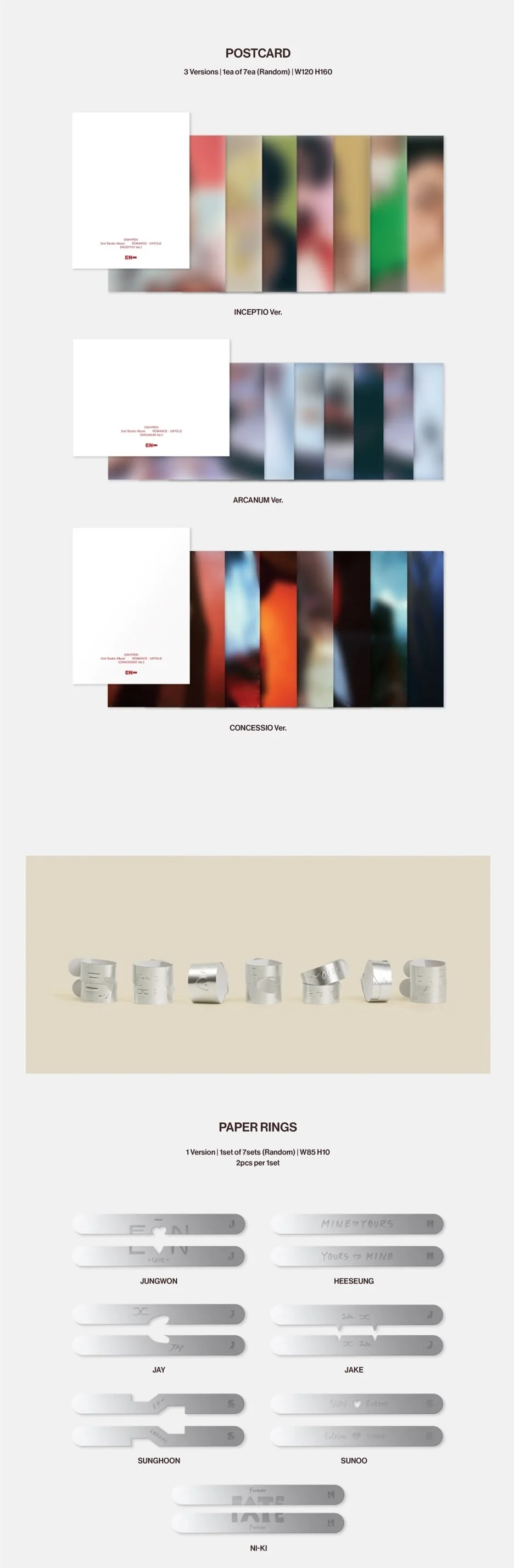 ENHYPEN - 2nd Studio Album Romance : Untold CD - Image 6