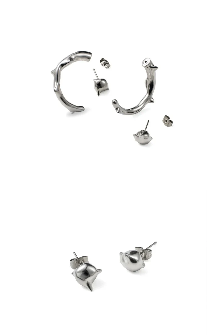ENHYPEN 6th Mini Album DESIRE : UNLEASH Official MD - Earring (Thorn) - Image 5