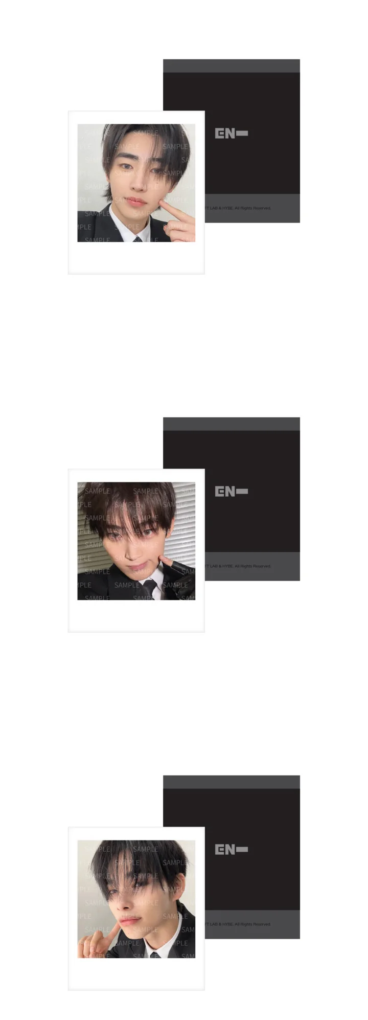 ENHYPEN 6th Mini Album DESIRE : UNLEASH Official MD - Instant Photo Set - Image 5