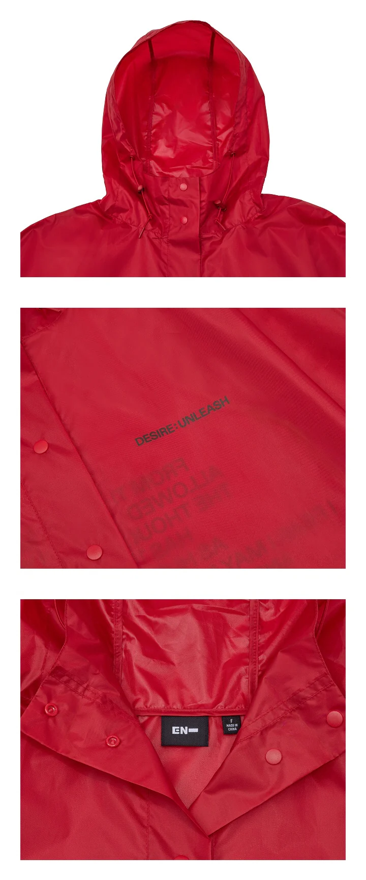 ENHYPEN 6th Mini Album DESIRE : UNLEASH Official MD - Rain Poncho - Image 9