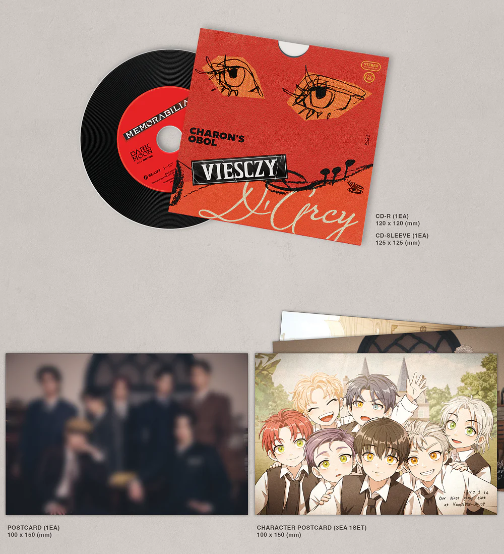 ENHYPEN - Dark Moon Special Album Memorabilia Moon version CD - Image 5