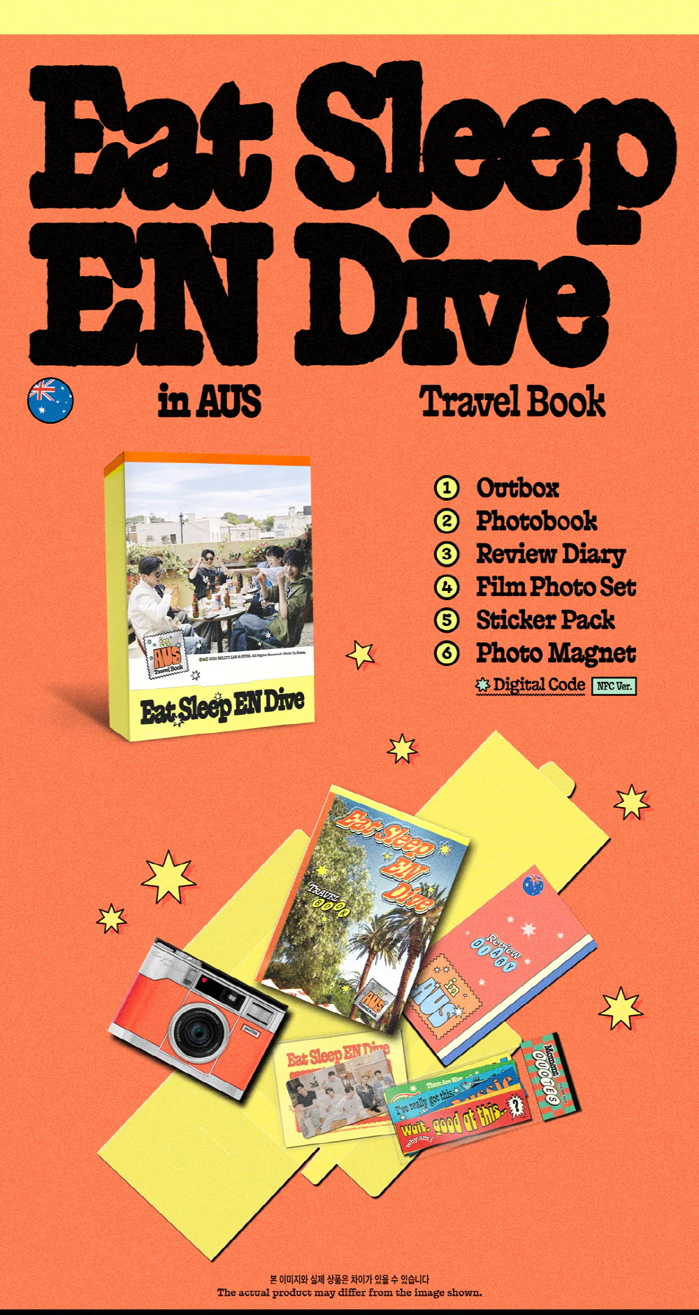 ENHYPEN [Eat Sleep EN Dive in AUS] TRAVEL BOOK - Image 2