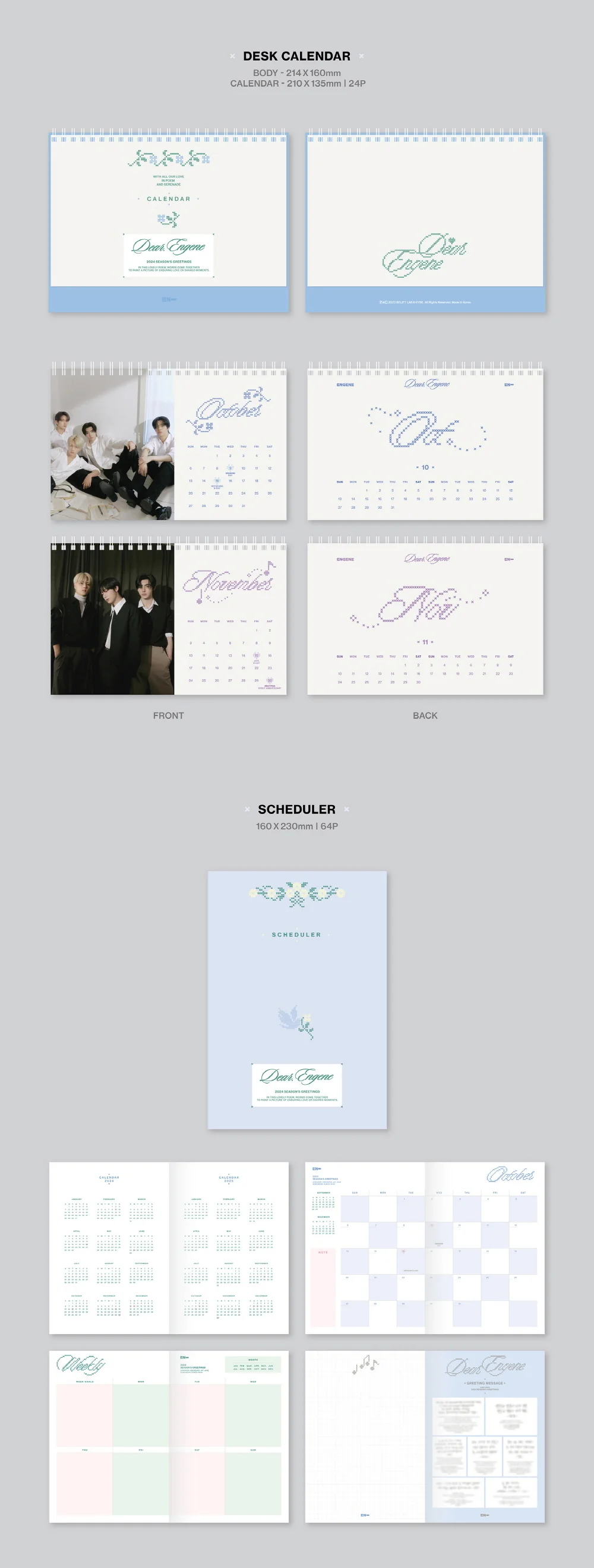 ENHYPEN - ENHYPEN 2024 SEASON’S GREETINGS + Pre-Order Benefit - Image 4