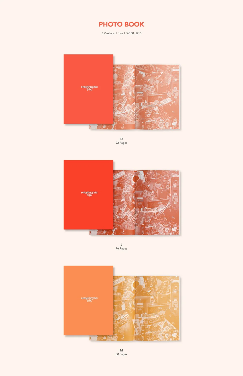ENHYPEN - MANIFESTO : DAY 1 CD + Extra Photocards Set - Image 3
