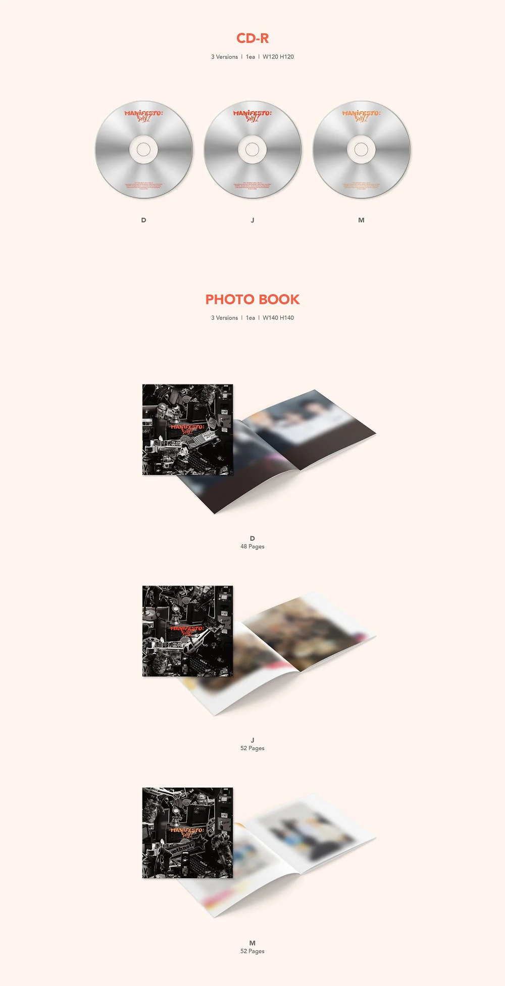 ENHYPEN - MANIFESTO : DAY 1 ENGENE VERSION CD + Extra Photocards Set - Image 3