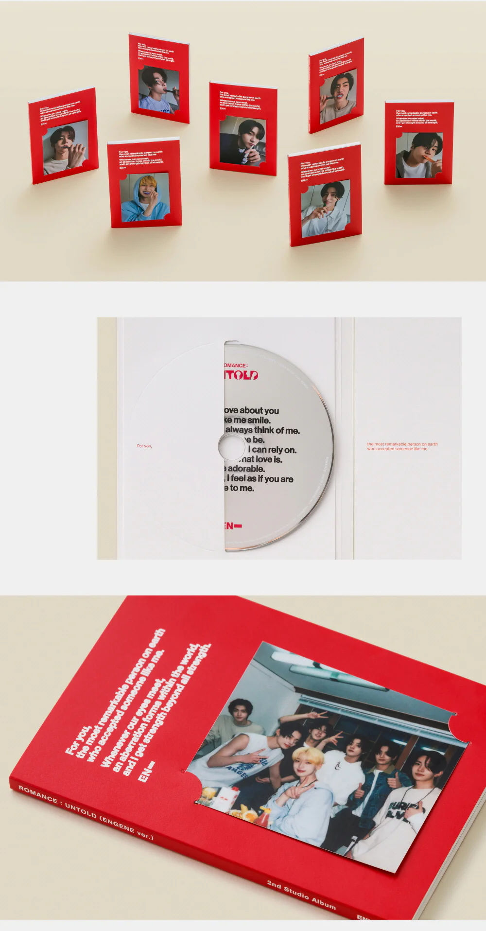 ENHYPEN - ROMANCE : UNTOLD [ENGENE ver.] Album - Image 3