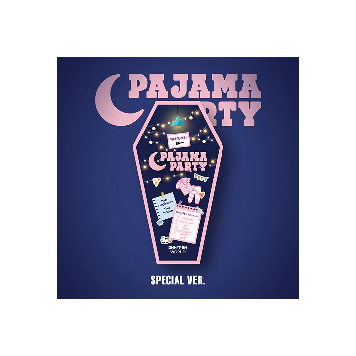 Enhypen World Coupon Card Collection Pajama Party Special version