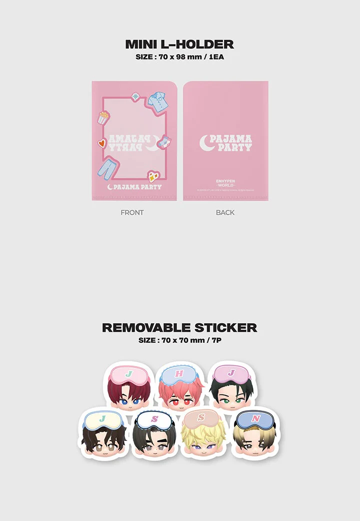 Enhypen World Coupon Card Collection Pajama Party Special version - Image 5