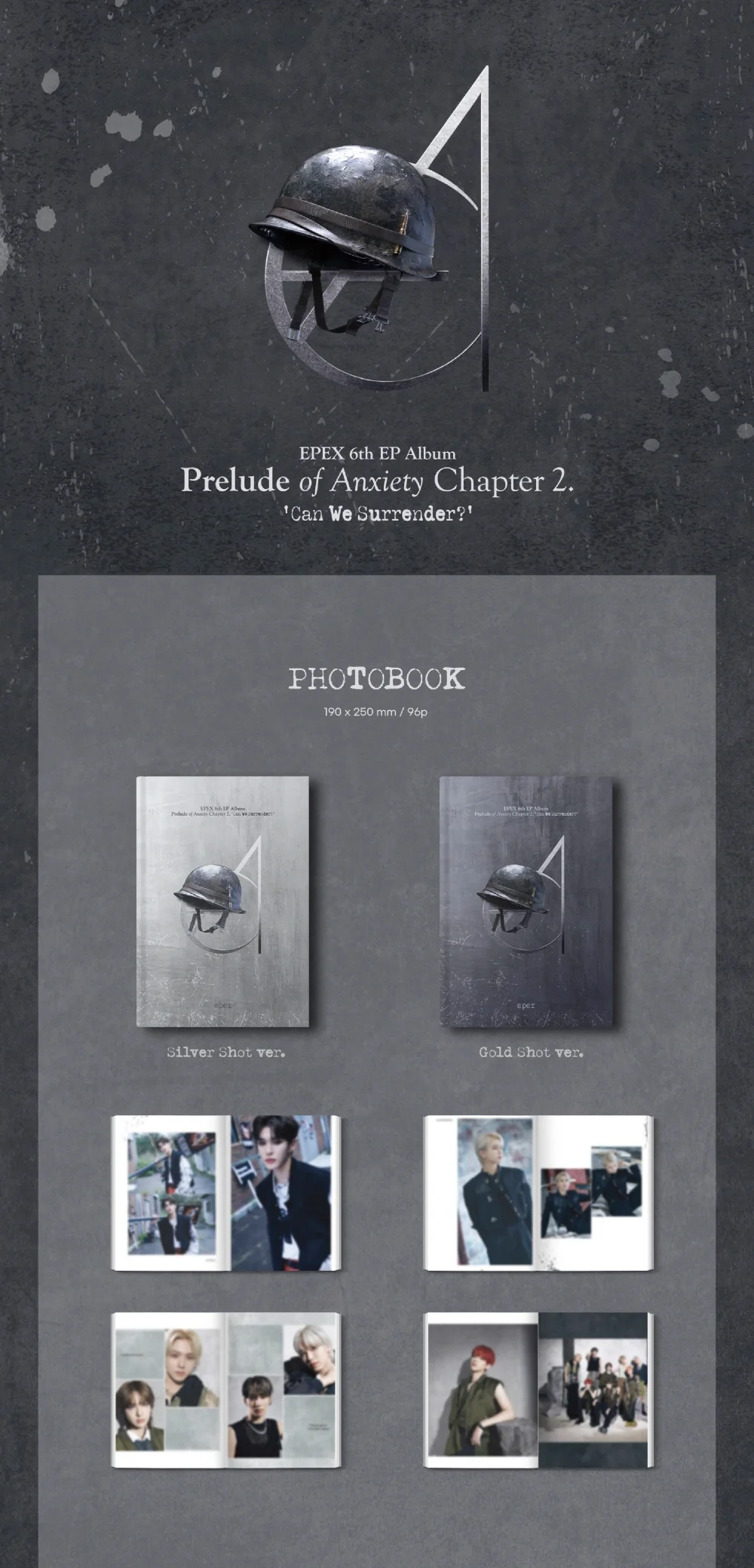 EPEX - Prelude of Anxiety Chapter 2. Can We Surrender? Album - Image 2