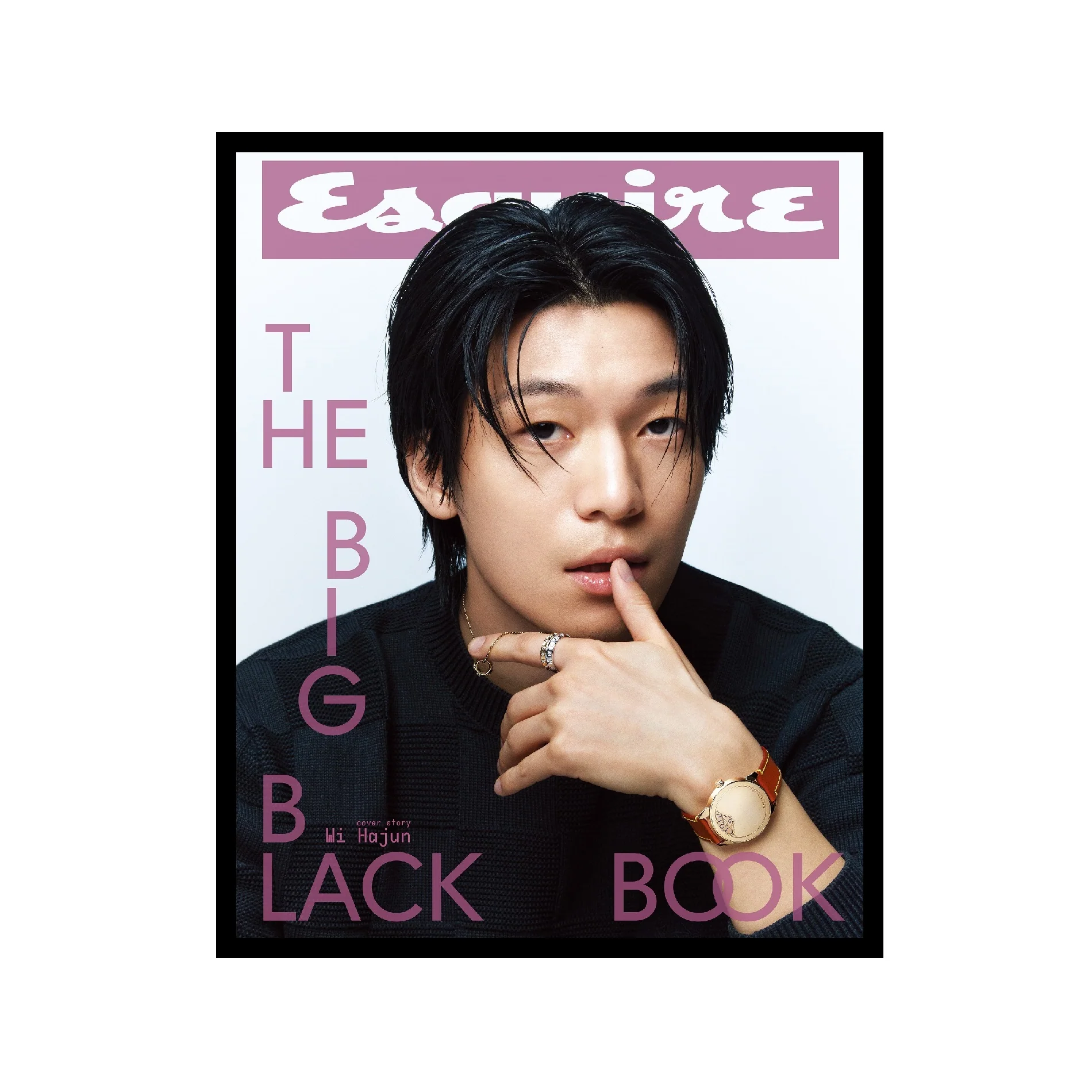 Esquire Big Black Book Magazine Korea June 2025 Wi HaJun - Image 2