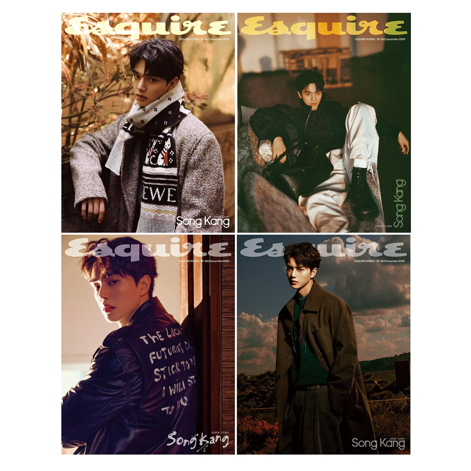 Esquire Magazine Korea December 2025 Song Kang [Random ver.]