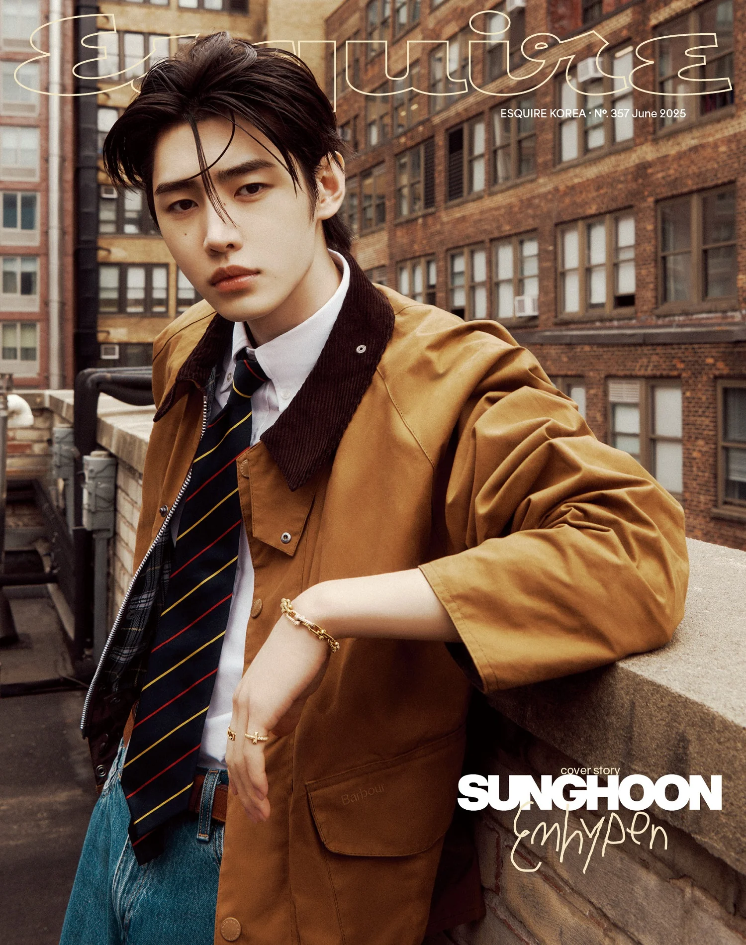 Esquire Magazine Korea June 2025 ENHYPEN - Image 4