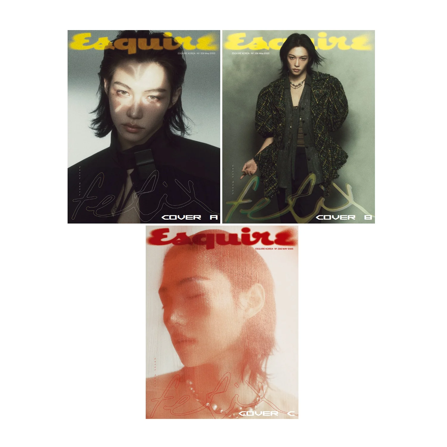 Esquire Magazine Korea May 2025 Felix (Stray Kids)