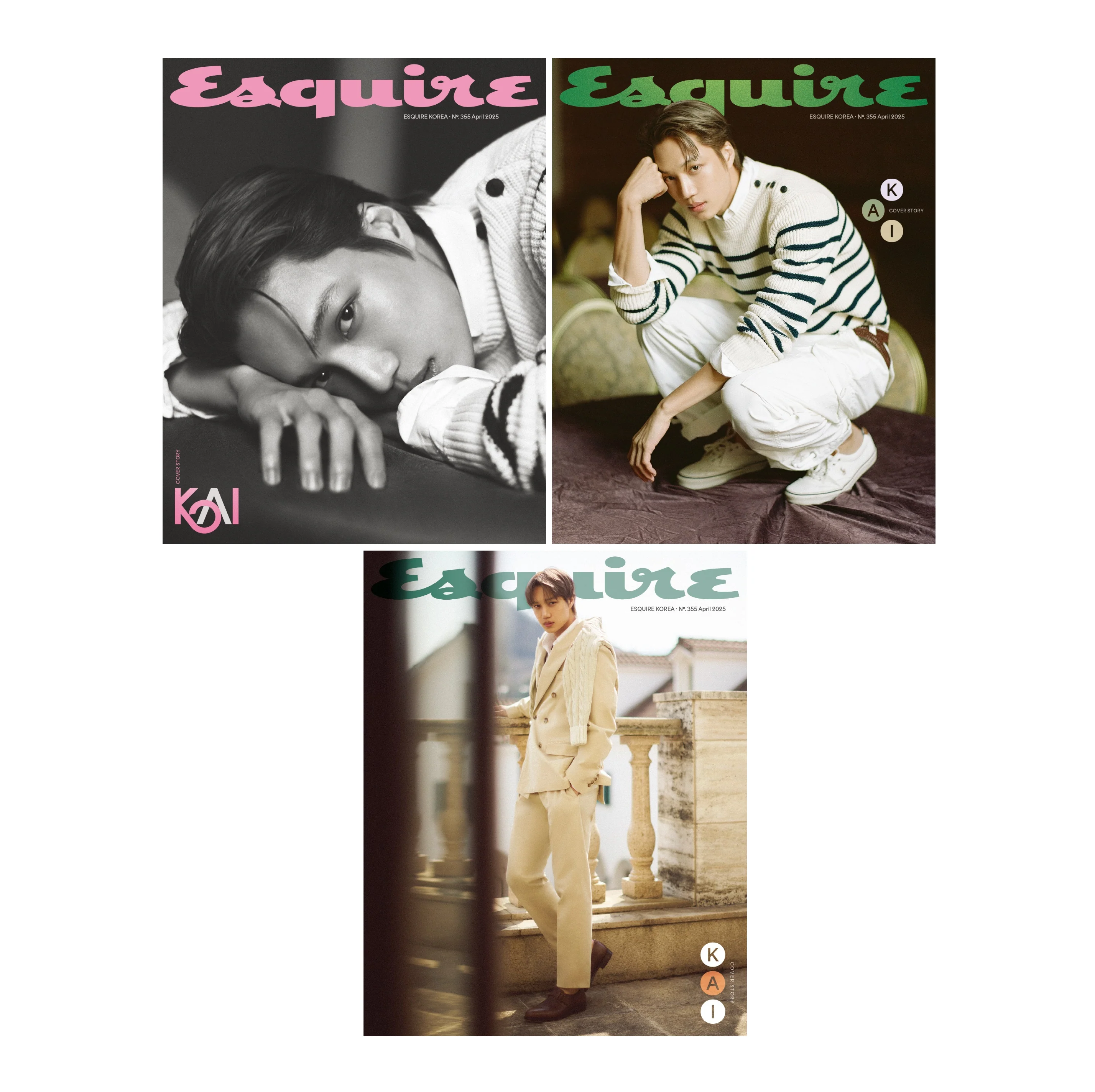 Esquire Magazine Korea April 2025 Kai Exo