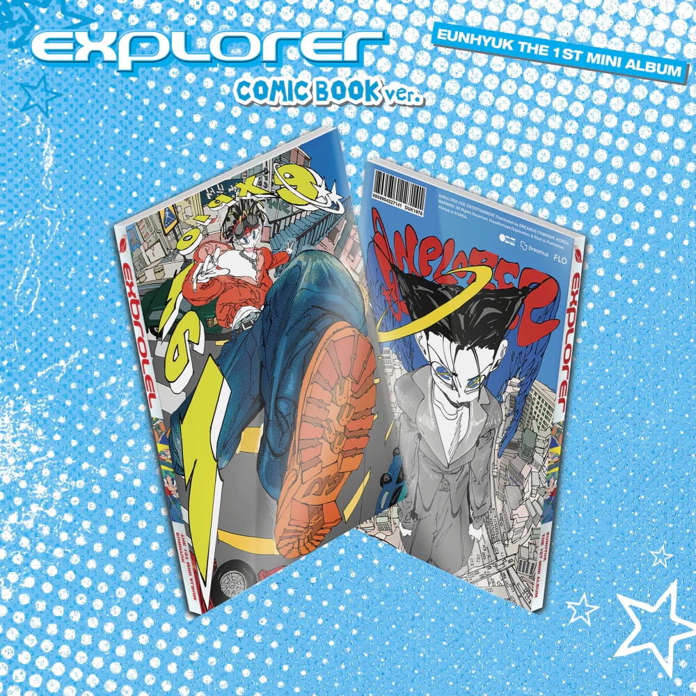 Eunhyuk - 1st Mini Album Explorer Comic Book version CD