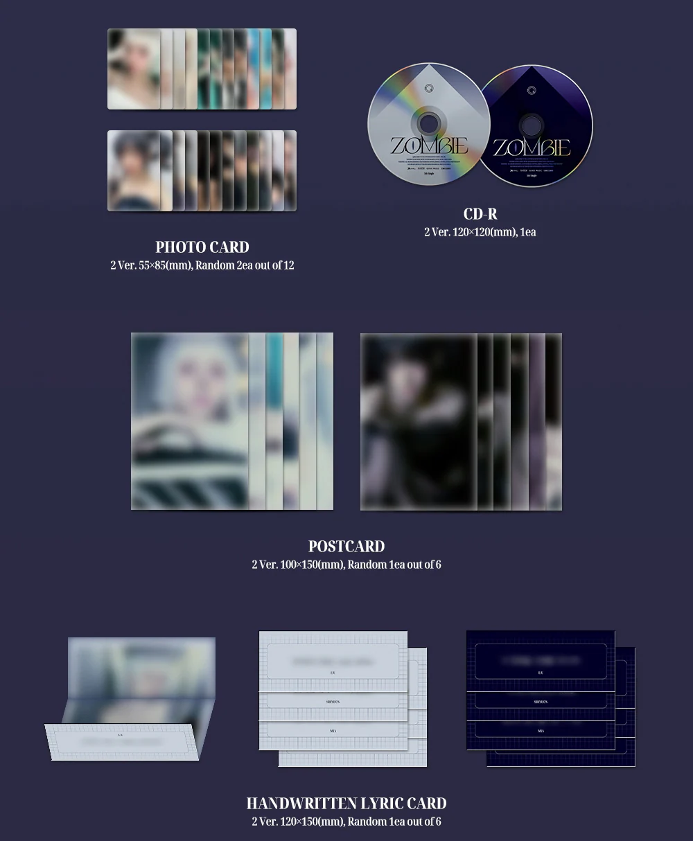 EVERGLOW - ZOMBIE (5th Single Album) - Image 4