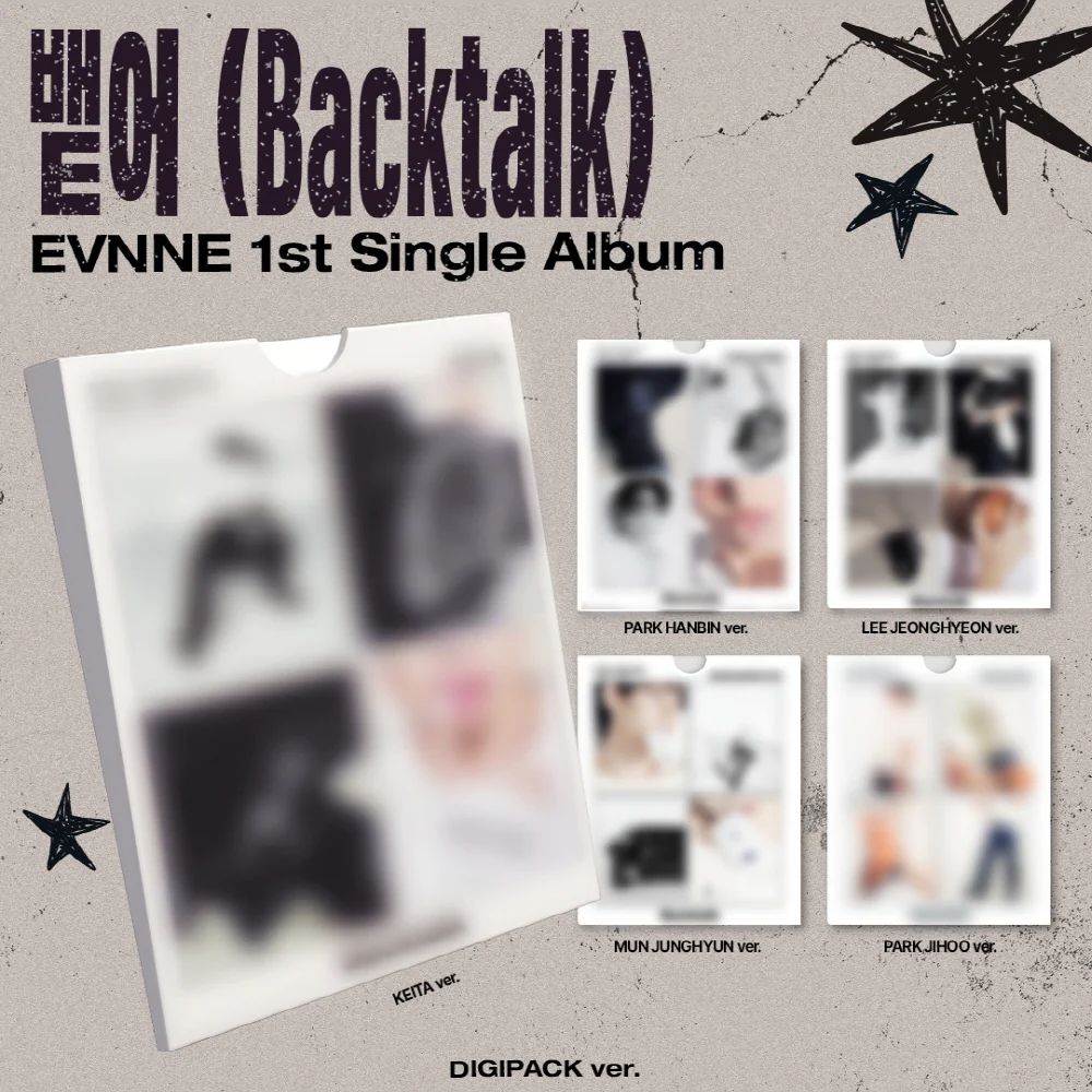 EVNNE - 1st Single Album Backtalk [Digipack ver.]