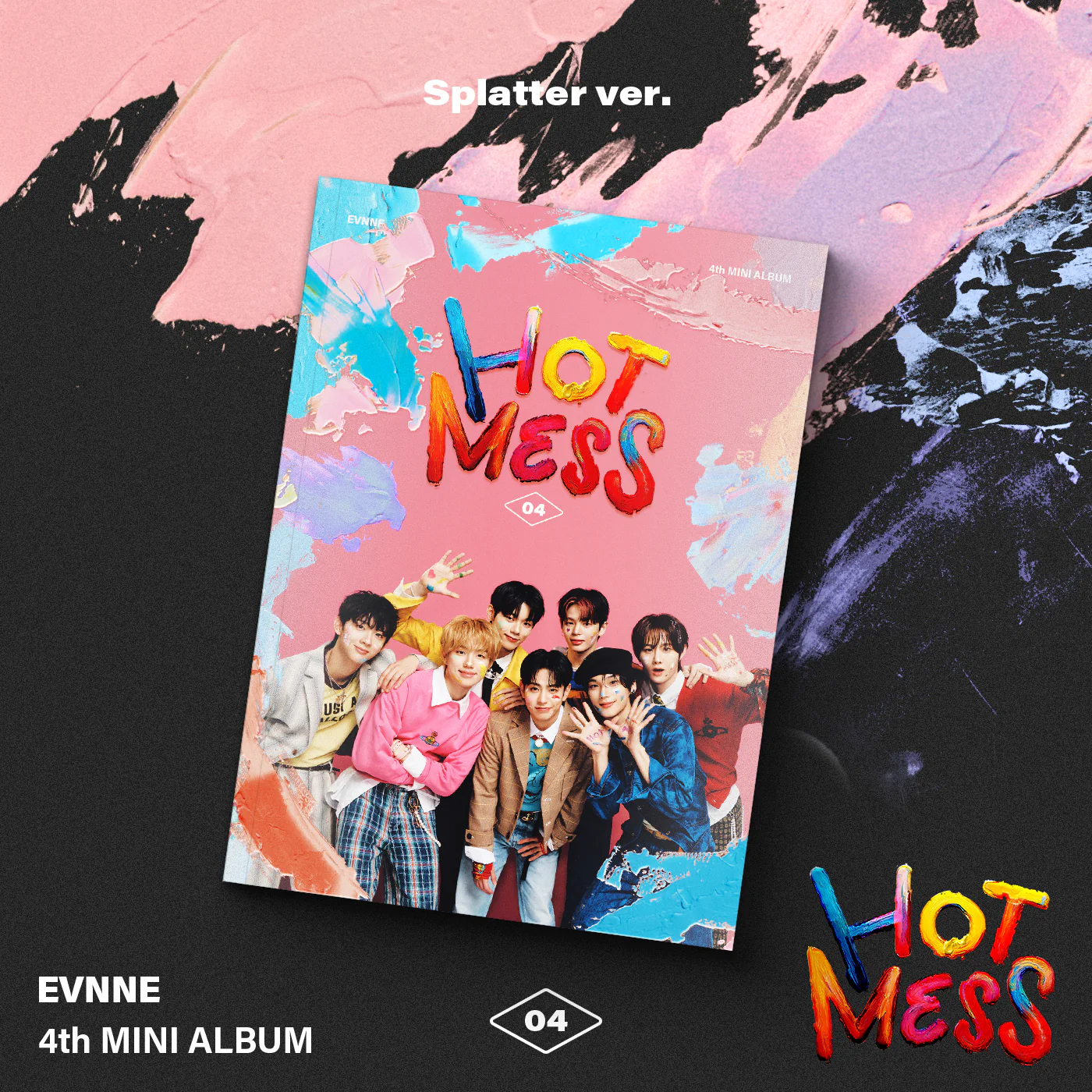 Evnne - 4th Mini Album Hot Mess CD - Image 2