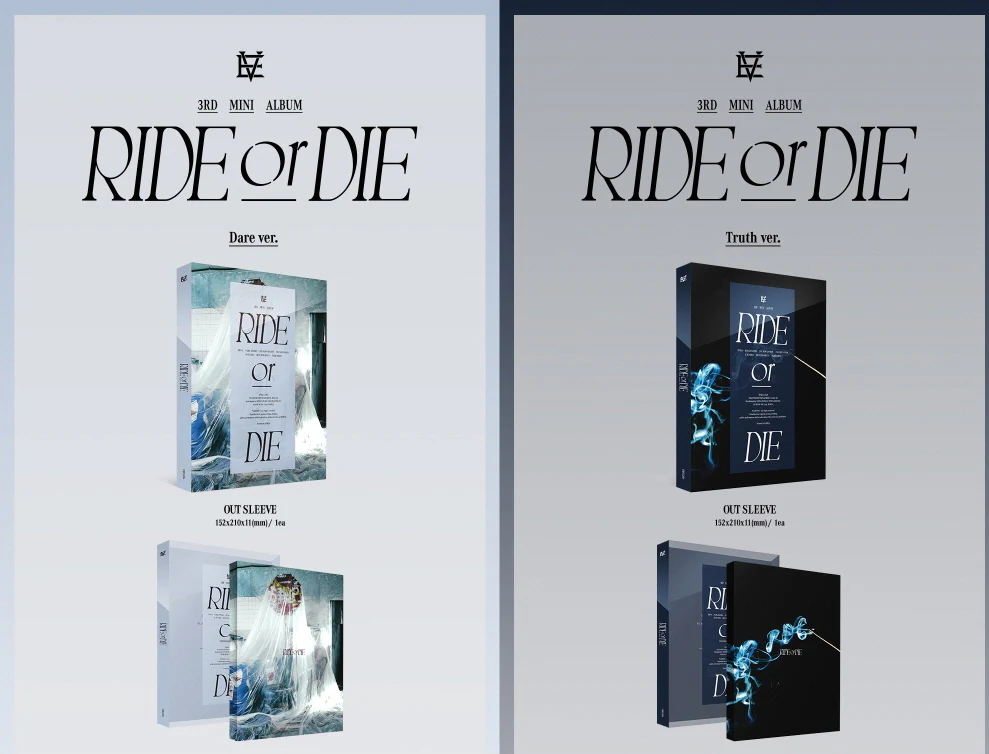 EVNNE - RIDE or DIE (3rd Mini Album) CD - Image 2