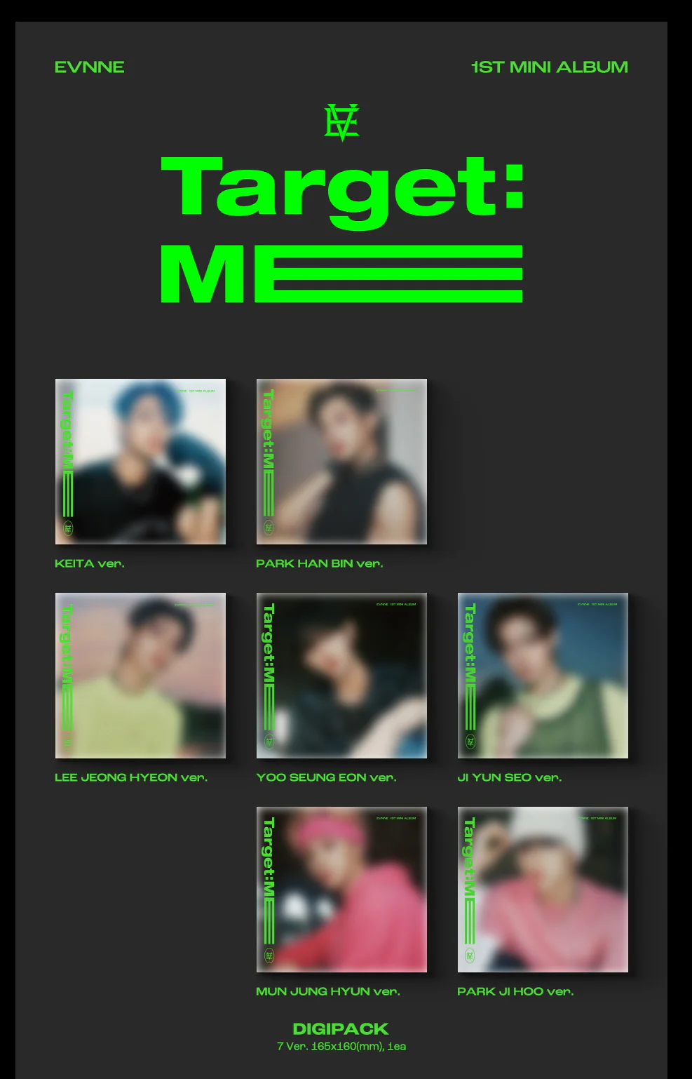 EVNNE - Target: ME (Digipack ver.) CD - Image 2