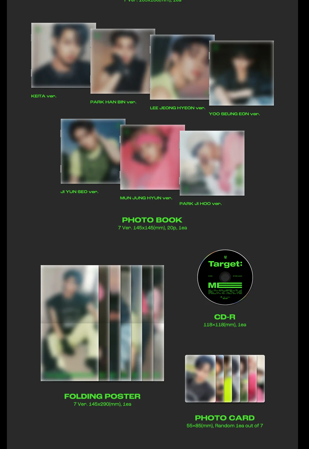 EVNNE - Target: ME (Digipack ver.) CD - Image 3