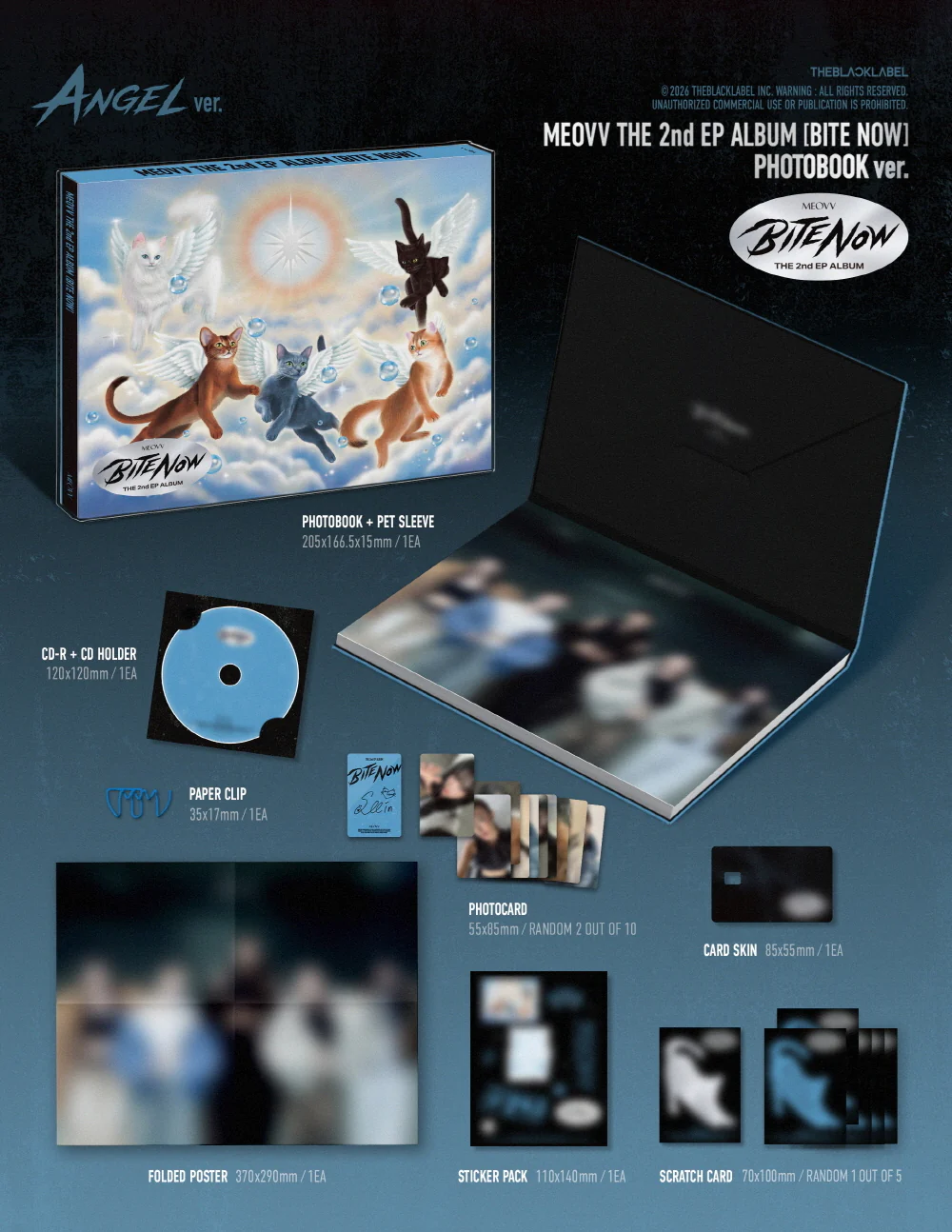 [EXCLUSIVE POB] Meovv - 2nd EP Bite Now Photobook version CD+Pre-Order Gift - Image 3