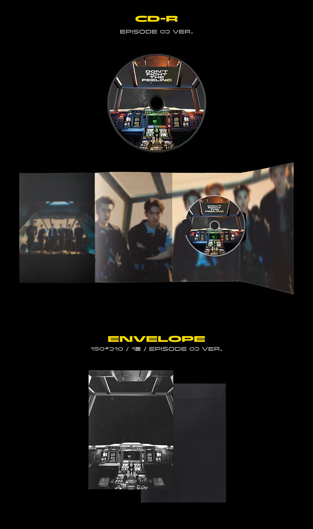 EXO - Special Album DON’T FIGHT THE FEELING Photo Book Ver.2 - Image 3