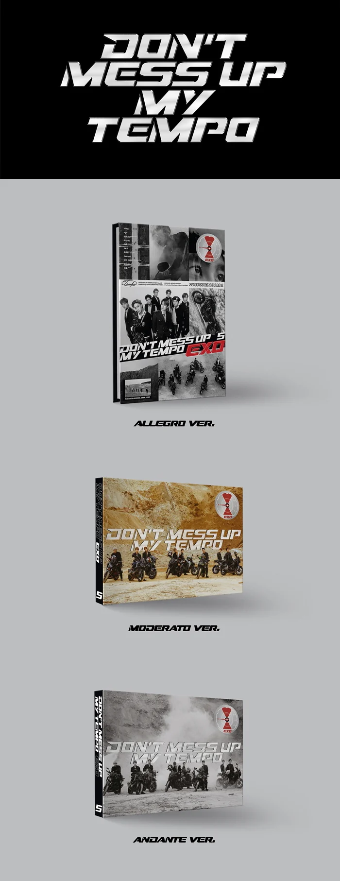 EXO - Vol.5 Don't Mess Up My Tempo CD - Image 2