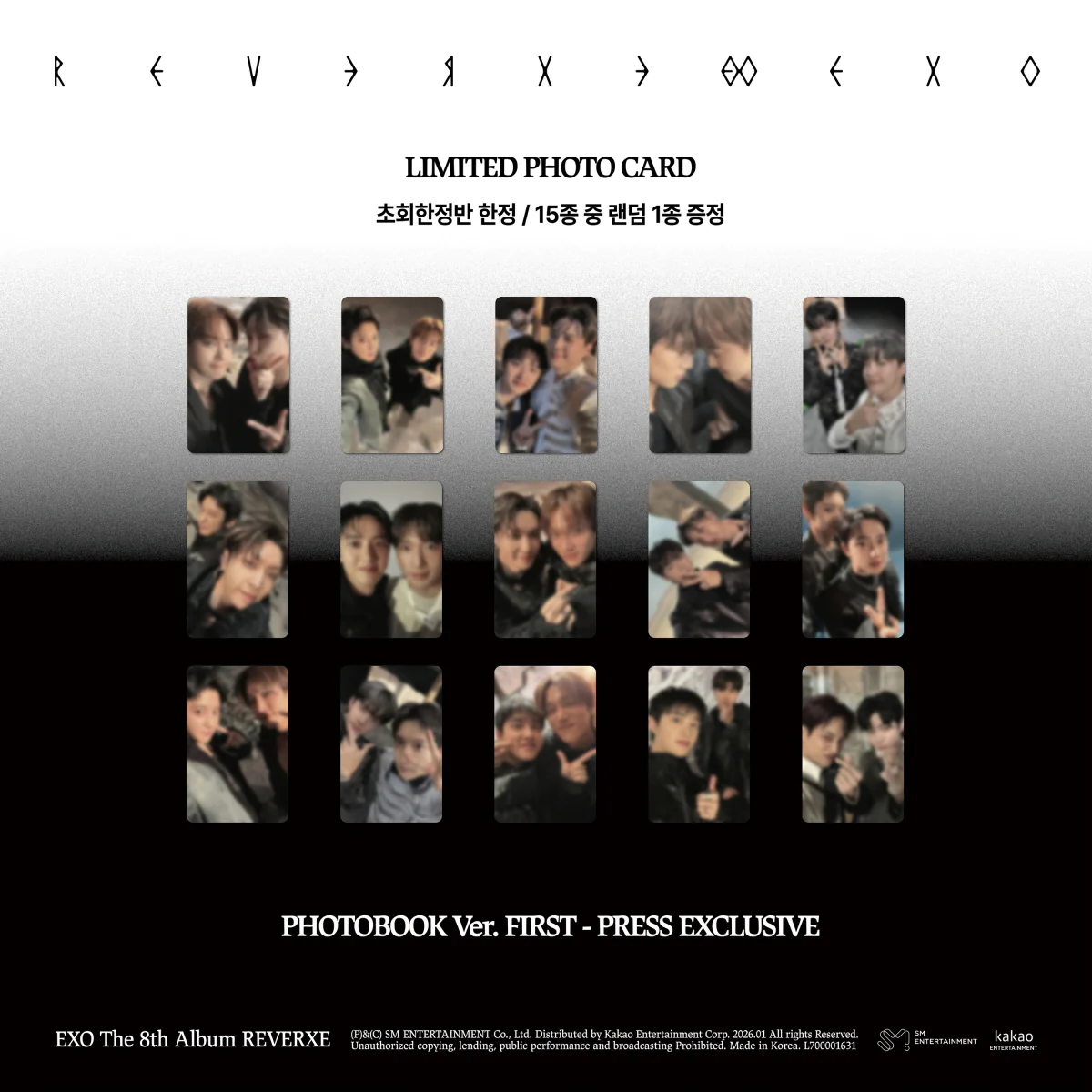 Exo - Vol.8 Reverxe Photobook version CD - Image 3