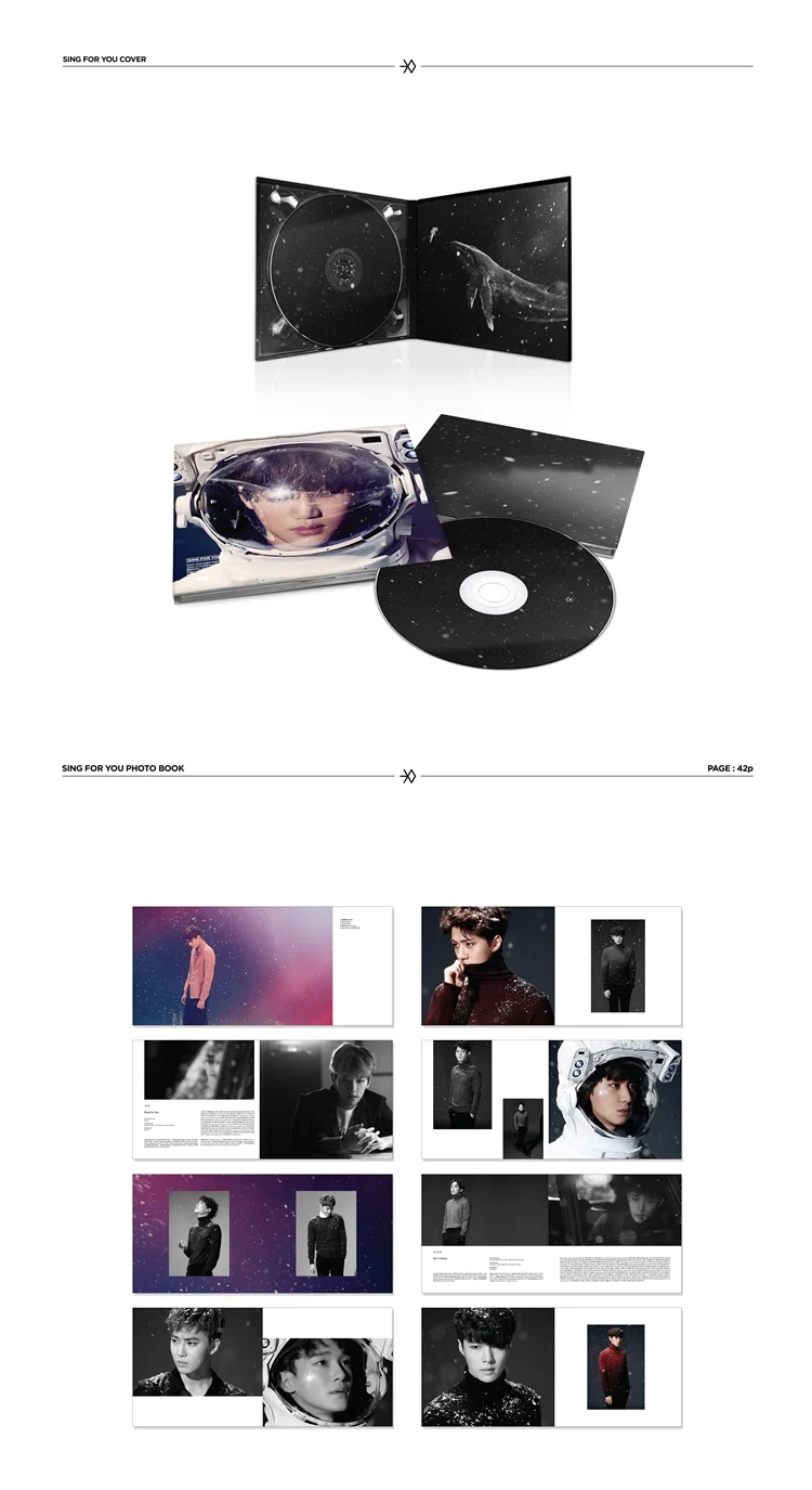 EXO - Winter Special Album SING FOR YOU KOREAN Random Cover. CD - Image 3