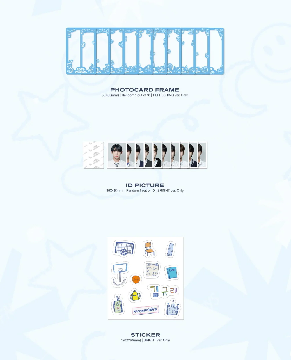 FANTASY BOYS - 3rd Mini Album Make Sunshine CD - Image 7