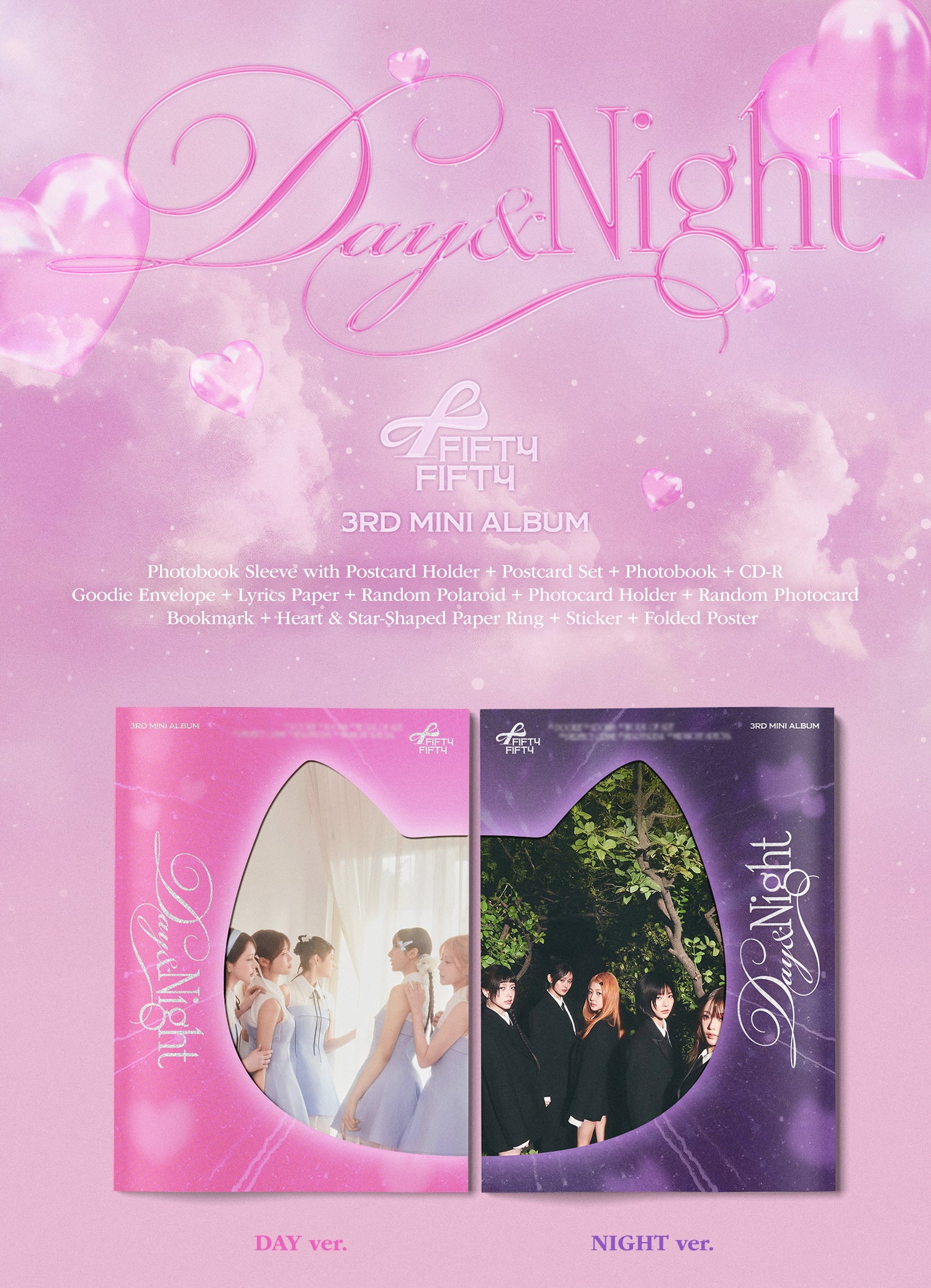 FIFTY FIFTY - 3rd Mini Album Day & Night - Image 2