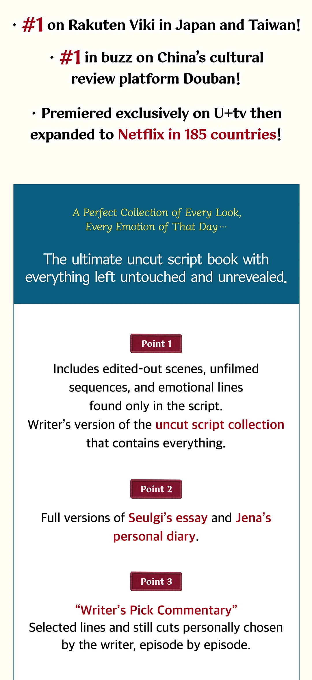 Friendly Rivalry 선의의 경쟁 TV Drama Script Book English Edition - Image 5