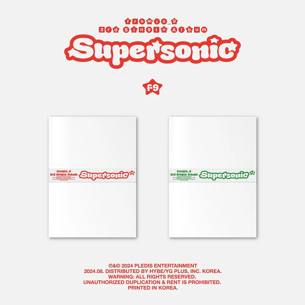 fromis_9 - 3rd Single Album Supersonic CD