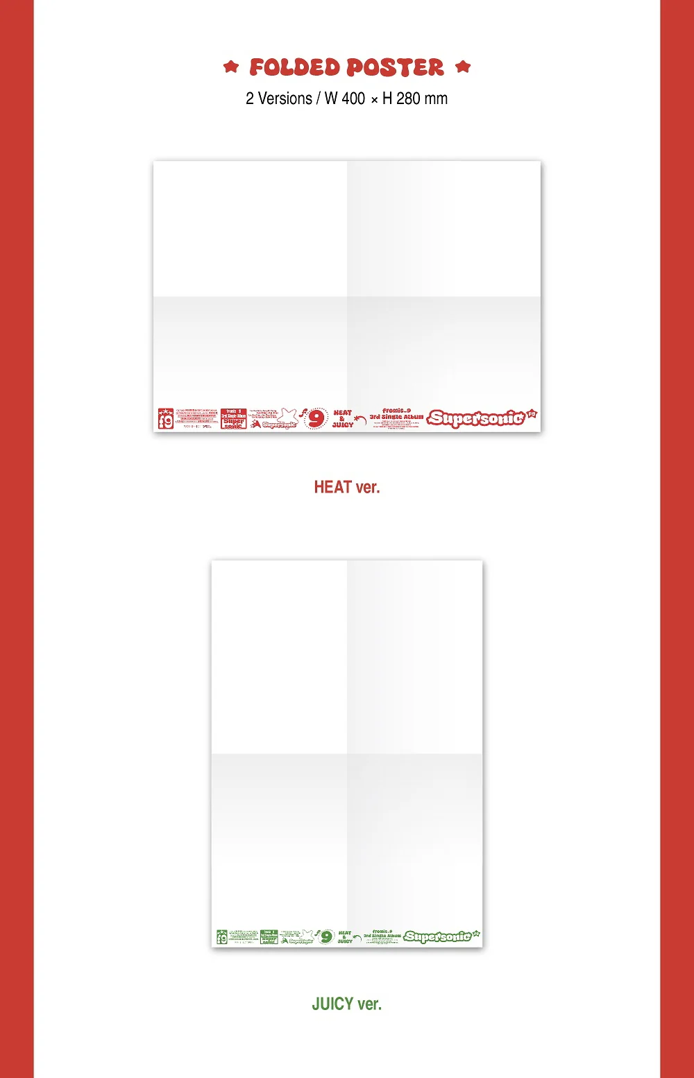 fromis_9 - 3rd Single Album Supersonic CD - Image 5