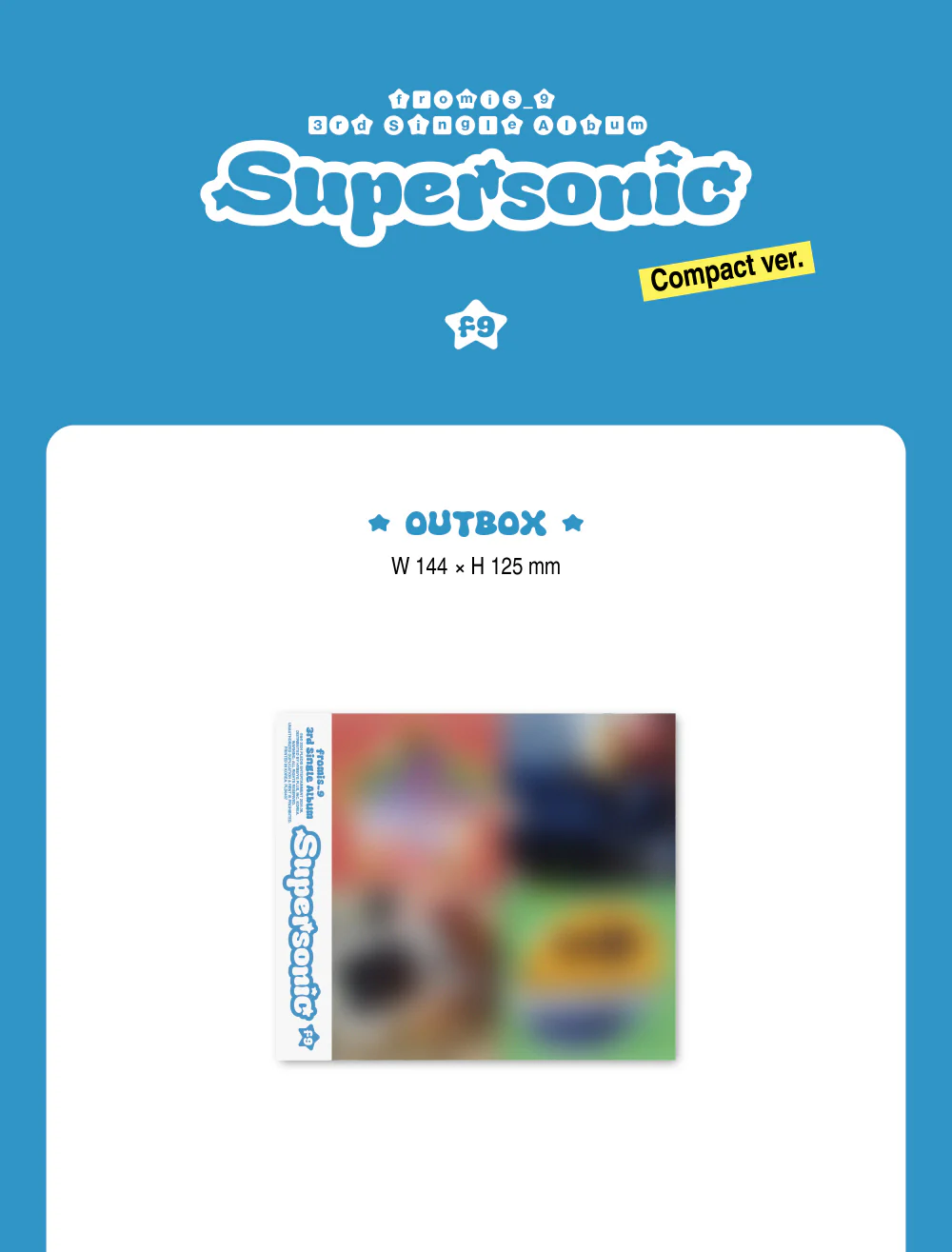 fromis_9 - 3rd Single Album Supersonic [Compact ver.] - Image 2