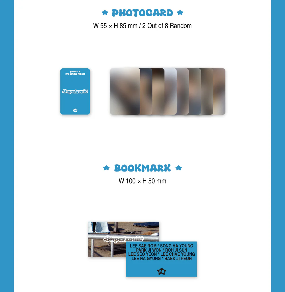 fromis_9 - 3rd Single Album Supersonic [Compact ver.] - Image 5