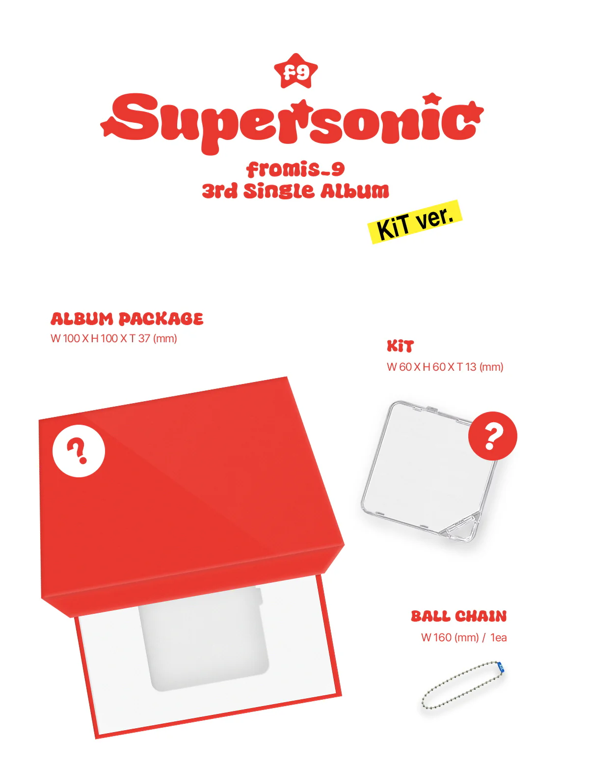 fromis_9 - 3rd Single Album Supersonic Kit Album version - Image 2