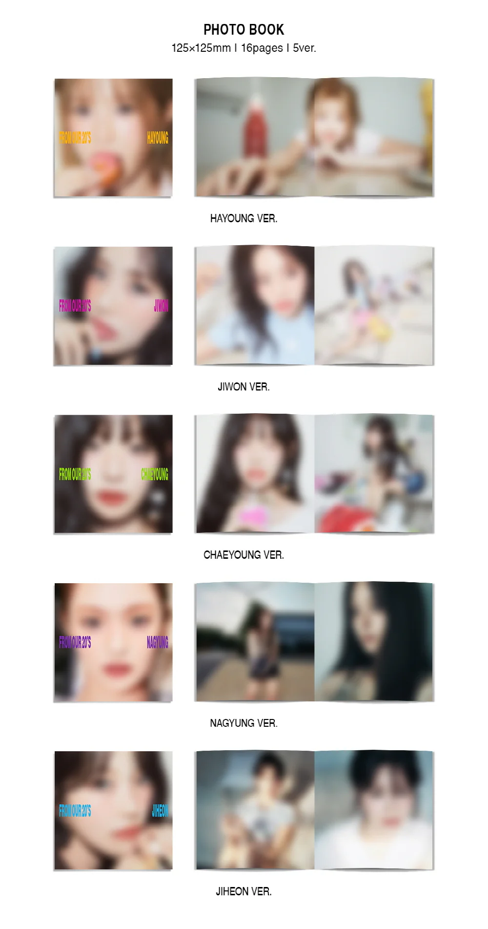 fromis_9 - 6th Mini Album From Our 20’s [Digipack Ver.] - Image 3